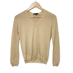 【ドゥロワー Drawer】ニット カシミヤ混　シルク混 切替 ブラウン 楽天市場】drawer カシミア シルクの通販