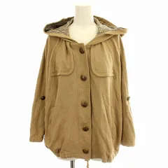 バーバリーブルーレーベル BURBERRY BLUE LABEL パーカー スウェット ポンチョ E1G14-596-40 ケープ 38 ベージュ /☆Gのサムネイル