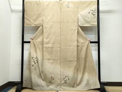 別誂訪問着正絹袷暈し染創作品 - メルカリ