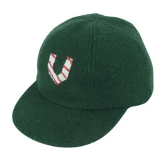 VISVIM ビズビム 17AW 0117203003027 HONUS CAP TWEED 6パネル ベースボール キャップ 帽子 日本製 グリーン系 SM【中古】のサムネイル