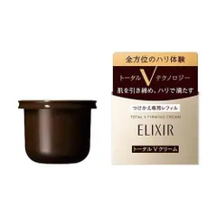 新品未開封　エリクシール トータルV ファーミングクリーム つけかえ用(50g)
