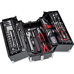 【中古】(未使用･未開封品)　トネ(TONE) ツールセット 差込角9.5mm(3/8") TSAT330BK 内容74点 ブラック qdkdu57のサムネイル