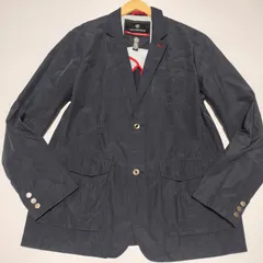 【美品】【希少サイズ】VICTORINOX　ナイロン テーラードジャケット　Lサイズ　通気性　メッシュ　2ボタン　ビジネス　カジュアル