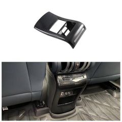 BYD ATTO3元延長バージョン2022 自動車部品カーボンファイバー電気メッキアームレストボックスリアエアアウトレットフレーム装飾カバー
