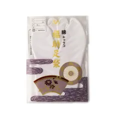 【新品】 [フクスケ] 足袋 綿キャラコ足袋 4枚コハゼ ネル裏 なみ型 白足袋 100パターンサイズ展開 フィット 福助 5002-000 白 26.0cm 1