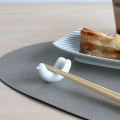 新品 白山陶器 はしおき とり型 ホワイト 箸 箸置き 日本製
