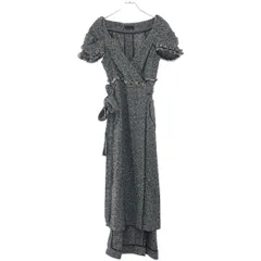 styling/ kei shirahata スタイリング ケイシラハタ ヘリンボーン マルチファブリックドレスワンピース 16WF0195010 ブラック 0のサムネイル