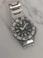 【門松✴︎美品・良品】SEIKO ブラックモンスター 美品】SEIKO ブラックモンスター - メルカリ