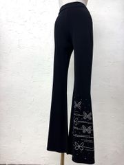 パーティーに！】新品Mサイズ シックパープル×黒ドットツーピース 黒