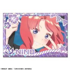 【新品/公式】五等分の花嫁＊_ホログラム缶バッジ デザイン07(中野二乃/C) 公式グッズ colleize
