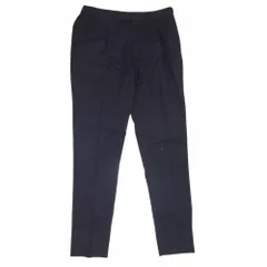 Ermenegildo Zegna エルメネジルドゼニア ウール スラックス パンツ ネイビー系 56【中古】のサムネイル