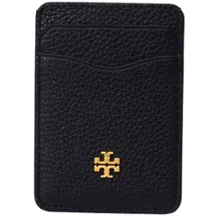 トリーバーチ カードケース TORY BURCH レザー ブレイク ロゴ 名刺入れ 定期入れ パスケース ブラック 82760