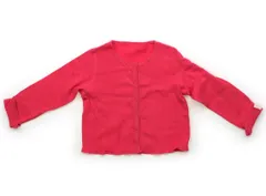 【プチバトー/PETITBATEAU】カーディガン 80サイズ 女の子【子供服・ベビー服】（1705088）