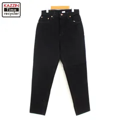  DEADSTOCK 90s USA製 vintage Levi's550 ブラックデニム デニムパンツ レディース 表記10サイズ