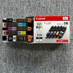 Canon 純正 インク カートリッジ BCI-351XL(BK/C/M/Y)+BCI-350XL 5色マルチパック 大容量タイプ BCI-351XL+350XL/5MP