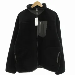 コーエン coen タグ付き ボアジャケット フリース ジップアップ XL 黒 ブラック /JS ■GY01のサムネイル