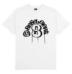 REBEL8 (レベルエイト) Tシャツ Mkue Tee Whiteのサムネイル