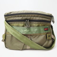 BRIEFING ブリーフィング ナイロンキャンバス 2WAY ハンドバッグ ショルダーバッグ カーキ K07-k087