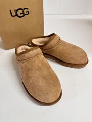 【新品未使用】 UGG 1009249 アグ ブーツ レディース クラシックスリッパ スリッポン スリッパ W CLASSIC SLIPPER CHE US7 24cm