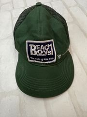 ◯ 値下げ 90s ビーチボーイズ BEACH BOYS フジテレビジョン 公式 FUJI TELEVISION メッシュキャップ 反町 竹之内 当時物