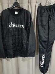 ATHLETA - lovecheerです！スボルメ  中綿ピステ 150㎝ ATHLETA アスレタ ピステ上下 キッズ150cm 紺×黄色 - メルカリ