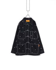 NON TOKYO×UNIVERSAL OVERALL　ノントーキョー×ユニバーサルオーバーオール　FLOWER EMBROIDERY COVERALLカバーオール