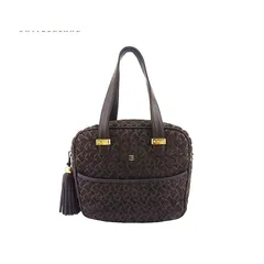 BALLY バリー 編み込み レザー タッセル ハンドバッグ トート レディース レディース] 1990s ヴィンテージ バリー ハンドバッグ 編み込み