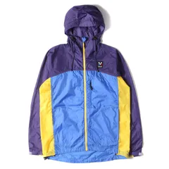 MILLET ミレー ジャケット BEAMS ビームス 別注 ナイロン ジップ フードジャケット ブルー パープル イエロー L アウター ブルゾン コート コラボ ブランドのサムネイル