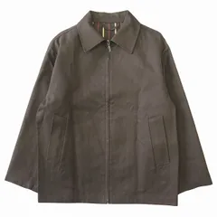 ダンヒル dunhill リネン ブルゾン ジャンパー M Dunhill - ダンヒル ジャケット ブルゾン リネン 無地 アウター