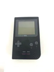 ＋【通電確認済み】Nintendo GAME BOY pocket ブラック  任天堂 ゲームボーイポケット MGB-001【ゲーム機本体】【1】