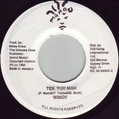 ジャマイカ7” Wingy Tek Yuh Man NONE Mango /00080