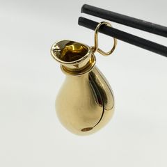 Tiffany & Co. ティファニー ネックレストップ ウォーターボトル 水瓶 K18 18K 18金 ゴールド 11.6g ヴィンテージ PERETTI 【中古】Aランク　5_238