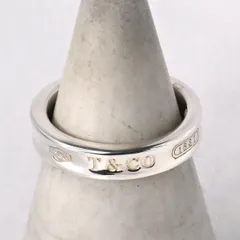 【研磨済】TIFFANY＆Co.  ナロー リング  8号 Silver925 ティファニー