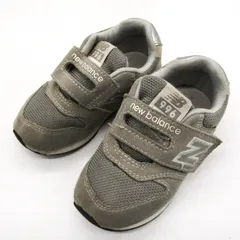 ニューバランス スニーカー ローカット IZ996GR3 キッズ女の子用 靴 シューズ キッズ 男の子用 14サイズ グレー NEW BALANCE 【中古】
