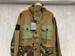 Deus Ex Machina×Ark Air デウスエクスマキナ アークエアー フィールドジャケット COLOUR BLACK SMOCK 新品タグ付き マルチカラー Mサイズ