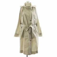 ブルネロクチネリ BRUNELLO CUCINELLI コート ロング丈 モニーレ装飾 フード ナイロン 42 グレー /AN18のサムネイル