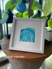 ❤︎オープン記念価格❤︎アルコールインクアートフレーム