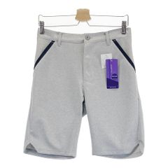サイズ：L AND PER SE アンパスィ ストレッチパンツ ネイビー系
