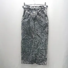 ◇ Θ MOUSSY マウジー グラデーション 膝下丈 タイト スカート サイズ0 グレー系 レディース E  【1506230030521】