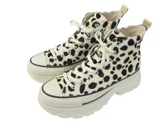 コンバース CONVERSE ALL STAR R TREKWAVE ANIMALFUR HI オールスター R 1SD724 トレックウェーブ アニマルファー ハイ ダルメシアン 27.5cm アイボリー スニーカー シューズ 靴
