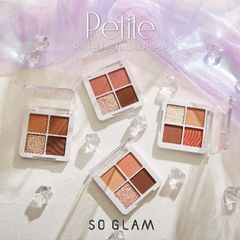 「プチポケットアイシャドウパレット」SOGLAM(ソーグラム)/タイコスメ/ ポケットサイズ 4色パレット ベスコス バレンタイン アイシャドー ダイアモンド ダイヤモンド 韓国【-cos-soglam-pocketeyeshadow-】