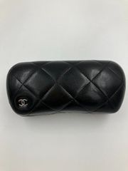 CHANEL メガネケース 2個セット マトラッセ ブラック - メルカリ