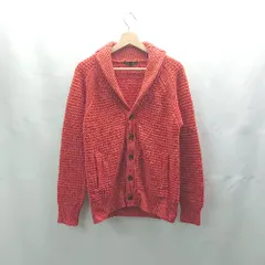 ◇ ⊇ MICHEL KLEIN ミッシェル クラン ウール混合 長袖 カーディガン サイズ46 オレンジ系 メンズ E  【1503060039526】のサムネイル