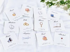 水彩画の選び取りカード　誕生日　ファースト　バースデー　記念日