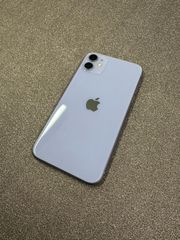 【中古美品】Apple iPhone 11 64GB MHDF3J/A パープル
