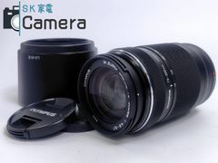 【良品】 OLYMPUS M.ZUIKO DIGITAL 75-300ｍｍ F4.8-6.7 II ED MSC オリンパス Ⅱ フード キャップ付き