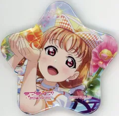 【中古】バッジ・ピンズ 高海千歌 「ラブライブ!サンシャイン!! キャラポップフェス 星型缶バッジ(Aqours) vol.3」