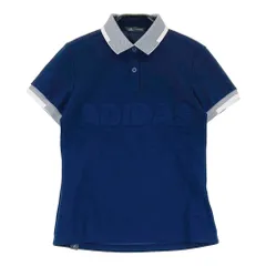 サイズ：S ADIDAS GOLF アディダスゴルフ EJ3200 半袖ポロシャツ  ネイビー系 [240101489465] ゴルフウェア レディース ストスト