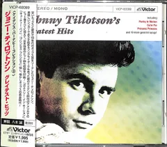 【帯付きCD】Johnny Tillotson Johnny Tillotson's Greatest Hits ジョニー・ティロットソン