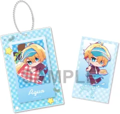 【中古】キーホルダー アクア(クレープver.) ミニブロマイドホルダーセット 「推しの子」